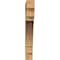 Ekena Millwork Merced Block Rough Sawn Bracket, Western Red Cedar, 6"W x 46"D x 46"H BKT06X46X46MRC05RWR - alternate 4